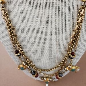 ROBERT ROSE MULTI STRAND NECKLACE